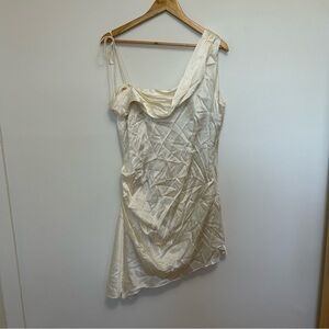 De La Vali Brûlée Off-The-Shoulder Mini Dress without Corset Size 10 NWT Bridal